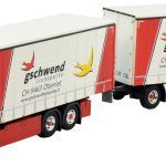 SCANIA S Highline CS20H 6x2 combiné porteur remorque bachée