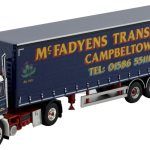 VOLVO F12 4x2 avec remorque bachée 3 essieux