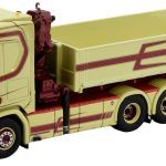 SCANIA R Topline 8x4 porteur amplroll et grue