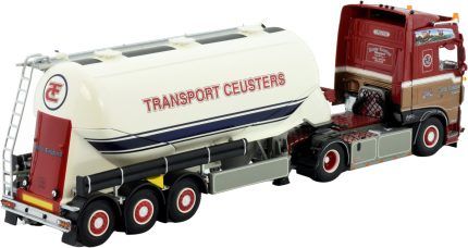 DAF XF Space Cab 4x2 avec remorque silo horizontale – Image 3