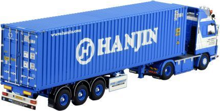 SCANIA 143 4x2 avec remorque porte-container et container 40 pieds – Image 2