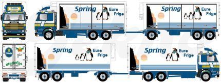 SCANIA 143 6x2 combiné porteur et remorque frigo – Image 5