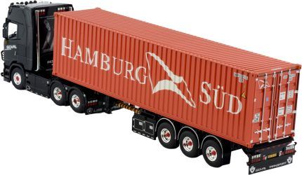 SCANIA S Highline 6x2 avec remorque porte-container et container 40 pieds – Image 3