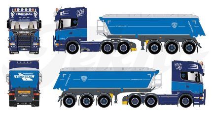 SCANIA R Topline 6x2 avec benne basculante 3 essieux – Image 5