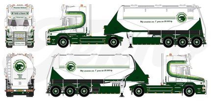 SCANIA T4 Topline 4x2 avec citerne 3 essieux – Image 4