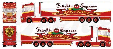 SCANIA S Highline 6x2 avec remorque frigo 3 essieux – Image 5