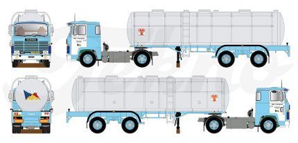 SCANIA 141 4x2 avec citerne 3 essieux – Image 5