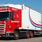 SCANIA R Topline 6x2 avec remorque frigo 3 essieux