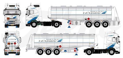 VOLVO FH5 Globetrotter 4x2 avec citerne 3 essieux – Image 5