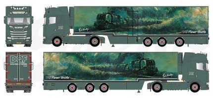 SCANIA S Highline 4x2 avec remorque frigo 3 essieux – Image 5