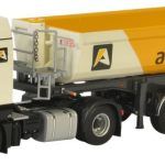 MAN TGX XLX  4x2 avec benne 3 essieux