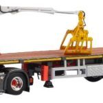 SCANIA Streamline Topline 4x2 avec remorque à brique 3 essieux
