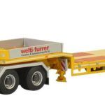 MERCEDES Aroc Stream Space 6x4 avec remorque porte-engins 4 essieux
