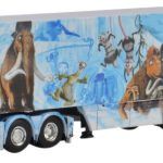 DAF XF Super Space Cab 6x2 avec remorque frigo 3 essieux