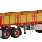 SCANIA Serie 1 avec remorque à pierres 3 essieux