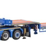 VOLVO FH4 Globetrotter 8x4 avec grue PALFINGER 9200.2 et remorque porte engins 3 essieux