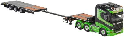 SCANIA Streamline Topline 6x2 avec remorque porte-engins 3 essieux – Image 3