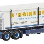 SCANIA Streamline Topline 6x2 avec remorque fond mouvant 3 essieux