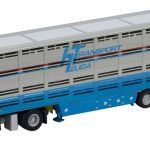 VOLVO F16 Globetrotter 4x2 avec remorque bétaillère 3 essieux