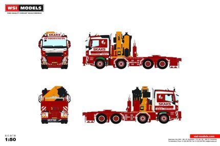 VOLVO FH4 Sleeper Cab 8x4 avec grue PALFINGER PK150002 – Image 5
