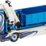 SCANIA R Highine CR20H 8x4 avec container amplirole et grue