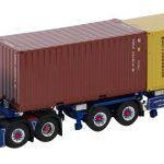VOLVO FH4 Globetrotter 6x2 remorque porte-container 20 pieds