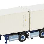 Remorque container 2Connect 1+3 essieux