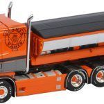 SCANIA Streamline Highline 8x4 avec bras ampliroll et container à asphalt