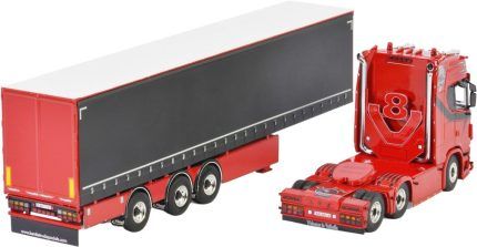 SCANIA S Highline CS20H 6x2 avec remorque bachée 3 essieux – Image 3