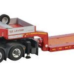 MERCEDES Actros MP3L Flat Cab 6x4 avec PALFINGER PK 65002 avec remorque porte-engins 2 essieux