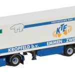 SCANIA 143 4x2 avec remorque frigo 3 essieux