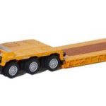 MERCEDES Arocs MP4 Stream Space 8x6 avec remorque porte-engins 5 essieux