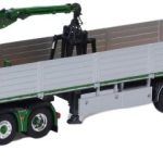SCANIA R Highline CR20H 6x2 avec remorque à pierre et grue