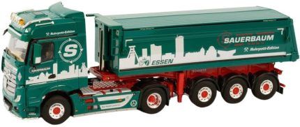 MERCEDES Actos MP5 Big Space 4x2 avec benne 3 essieux