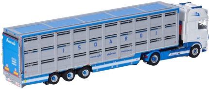 DAF XF Super Space Cab 4x2 avec remorque bétaillère 3 essieux – Image 2