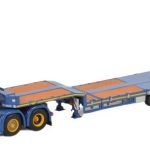 SCANIA R Highline CR20H 6x2 avec remorque porte-engins à rampes