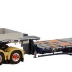 VOLVO FH4 Globetrotter 6x4 avec remorque porte-engins à rampes 5 essieux