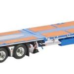 SCANIA Streamline Topline 6x4 avec remorque plateau 3 essieux