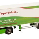 RENAULT T High 4x2 avec remorque frigo 3 essieux