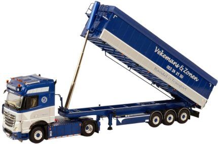 MERCEDES Actros Giga Spce MP4 4x2 avec remorque de vrac basculante – Image 3