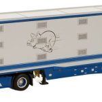 DAF XF Super Space Cab 4x2 avec remorque bétaillère
