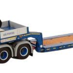 SCANIA R Highline 6x2 avec remorque porte-engins 2 essieux