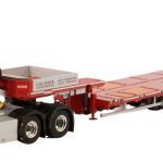 VOLVO FH4 Globetrotter 6x4 avec remorque porte-engins MCO à rampes 6 essieux