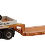 MERCEDES Actros MP4 Giga Space 6x2 avec remorque porte-engins 2 essieux