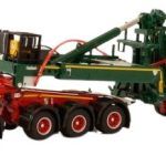 MERCEDES Actros MP4 SLT Giga Space 8x4 avec porte-engins 3+7 essieux