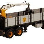 VOLVO F12 6x2 avec remorque à pierres 3 essieux