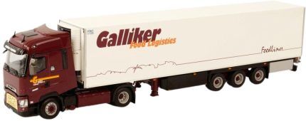 RENAULT T High 4x2 avec remorque frigo 3 essieux