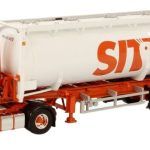 DAF XF Super Cab 4x2 avec container citerne basculante 3 essieux