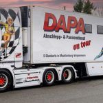 SCANIA R6 Topline 6x2 avec remorque frigo 3 essieux