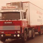 SCANIA 141 4x2 avec remorque frigo 3 essieux